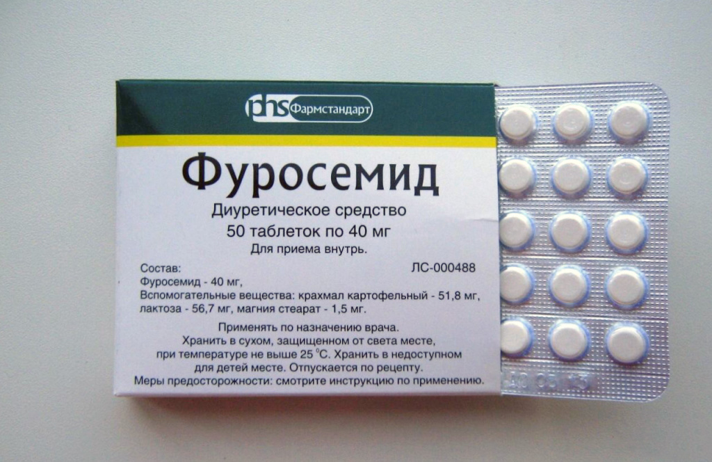 Фуросемид 40мг Цена